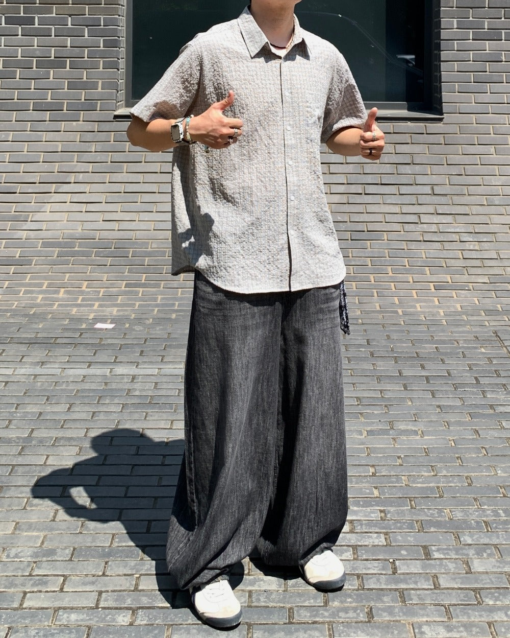 【KOOLOSET】Core Linen Balloon Denim KOOLOSET (クロゼット) - コアリネンバルーンデニム / Core