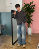 Raffle Henley Neck Knit