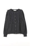 Wished Frill Knit Cardigan