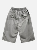 Pore Rivet Crop Bermuda Pants