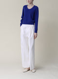 [Premium] Whole Garment Mozel U-Neck Knit