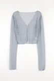 Watery Crop Cardigan