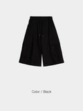 3D Pocket Bermuda Banding Pants