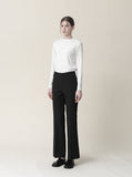 [Premium] Pudding Wool Silk Layered Long Sleeve T-shirt