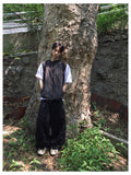 Mate diagonal hood vest