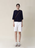 [Premium] Whole Garment Brule Hood Short Sleeve Knit