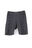 Side snap half pants