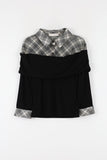 Cook Check Blouse Top