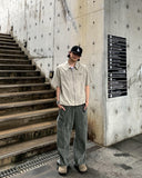 Deep Dyeing Cargo Pocket Pants