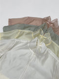 Shubi See-Through Half Blouse