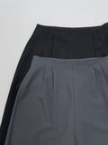 Object wrap skirt slacks