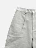 Maze Pintuck Bermuda Pants