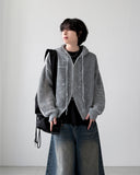 Hitori Net Hood Zip-up