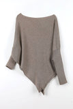 Hardy Unbalanced Drape Knit