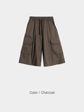 3D Pocket Bermuda Banding Pants
