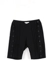 Side snap half pants