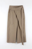 Brushed) Belu wrap wide pants