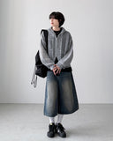 Hitori Net Hood Zip-up