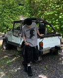 Vintage Dirty Oil Bermuda Denim