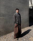 Pigment Stripe Collar Long Sleeve