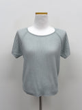 Soy Linen Raglan Short Sleeve Knit