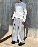 Static Tuck Balloon Sweat Pants