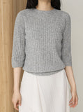 [Premium] Whole Garment Moare Rib Knit
