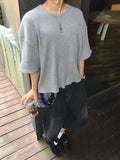 Avin Crop Waffle Short Sleeve T-Shirt
