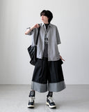 Non-Fade Roll-Up Bermuda Denim