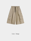 3D Pocket Bermuda Banding Pants