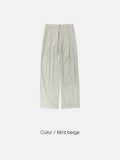 Ice Linen Banding Trousers