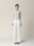 [Premium] Whole Garment Mozel U-Neck Knit