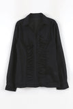 Milly shirring ST blouse shirt