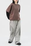 Steam Pigment Wide Pants