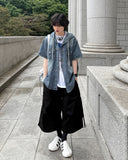 Karma Hood Denim Shirt