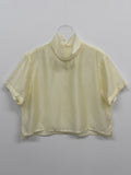 Shubi See-Through Half Blouse