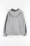 Diagonal Zipper Hood Zip-Up