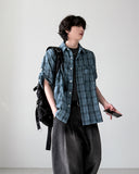 Armand Turn-up Check Shirt