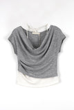 Off-Layer Shirring Halter Top