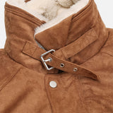 Suede fur lining mustang jacket