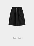 Nylon Cargo Pocket Bermuda Pants