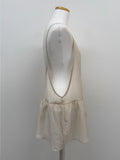 Unbalanced See-Through Layered Bustier