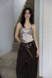 Lenny lace blanc sleeveless