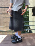 Russel Two Button Carpenter Bermuda Pants