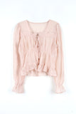 Frill Smoke Autumn Blouse