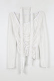 Holic See-Through Scarf Tee