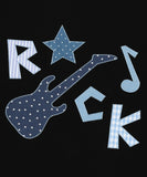 ROCK STAR APPLIQUE TEE
