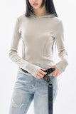 Noah see-through hooded t-shirt