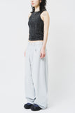 (W) Leaf Sleeveless