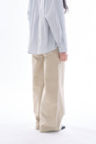 Tavira strap wide flared pants